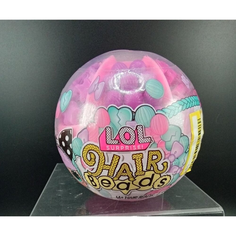 LOL Surprise Hair Beads Decorative Ball For Girls Featuring 64 Multi-Colored Bea